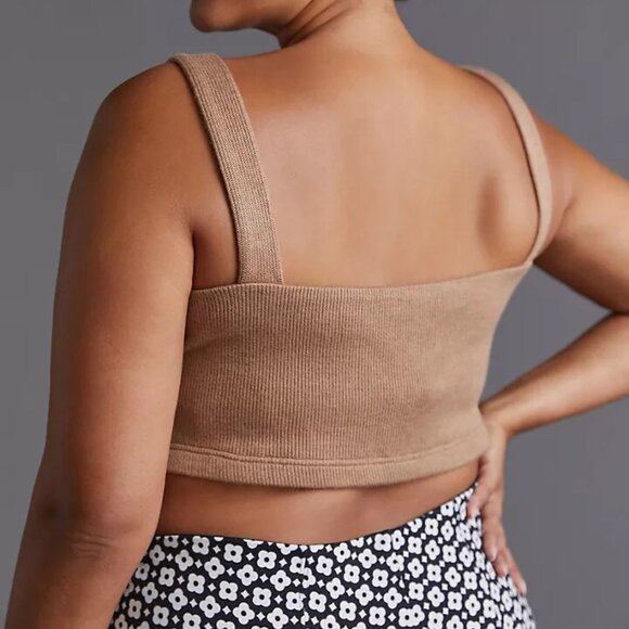 anthropologie Embellished Knit Bralette size M new with tag - Picture 6 of 6